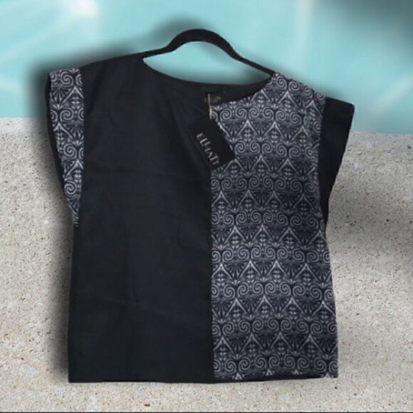 Elliatt Top womens satin medium Immortal cap sleeve Blouse New - Picture 2 of 11